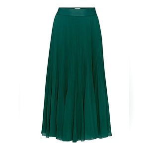 Aritzia Wilfred - Twirl Midi Skirt - AVENTURINE GREEN - Small